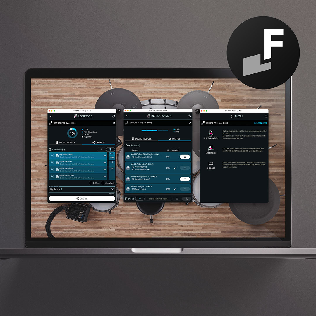 Electronic Drums EFNOTE PRO