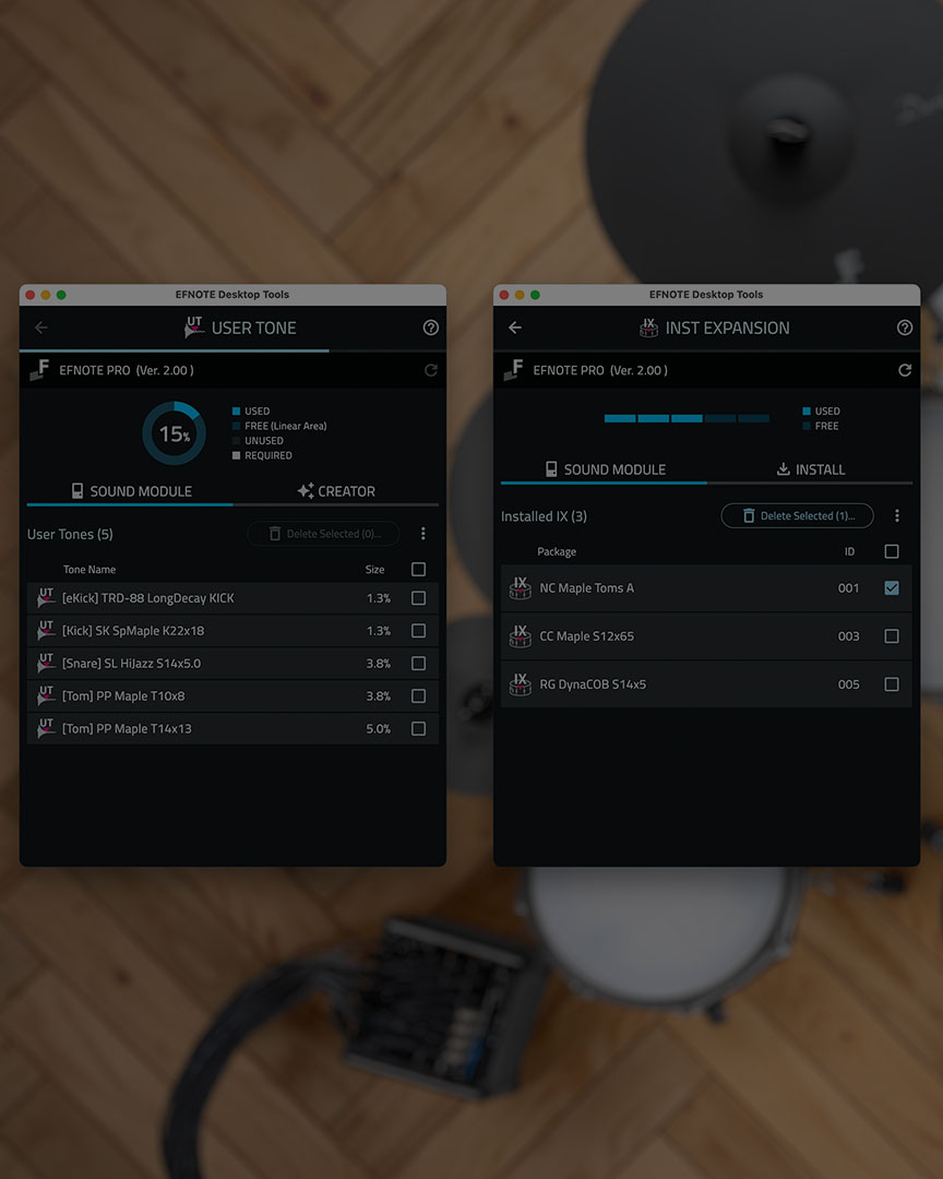 Electronic Drums EFNOTE PRO