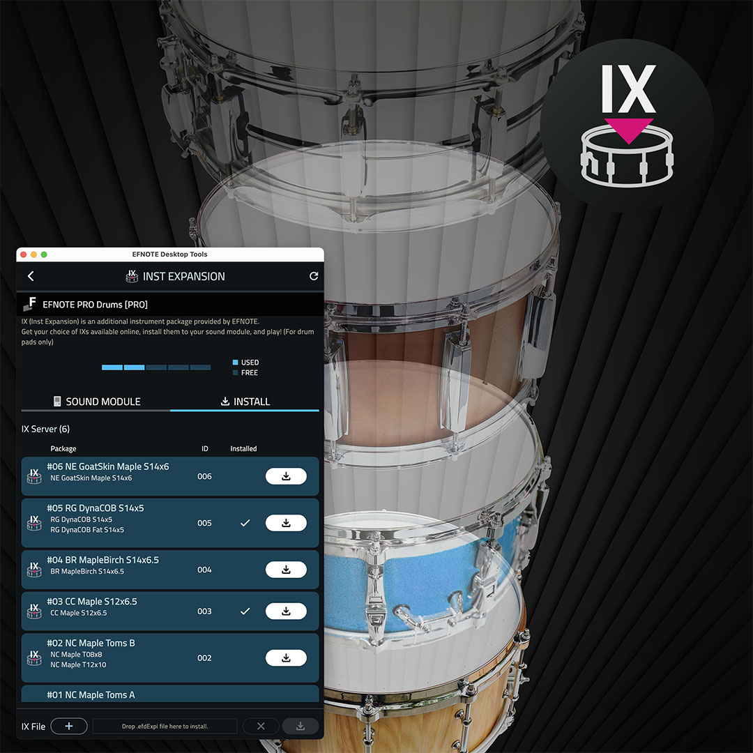 Electronic Drums EFNOTE PRO