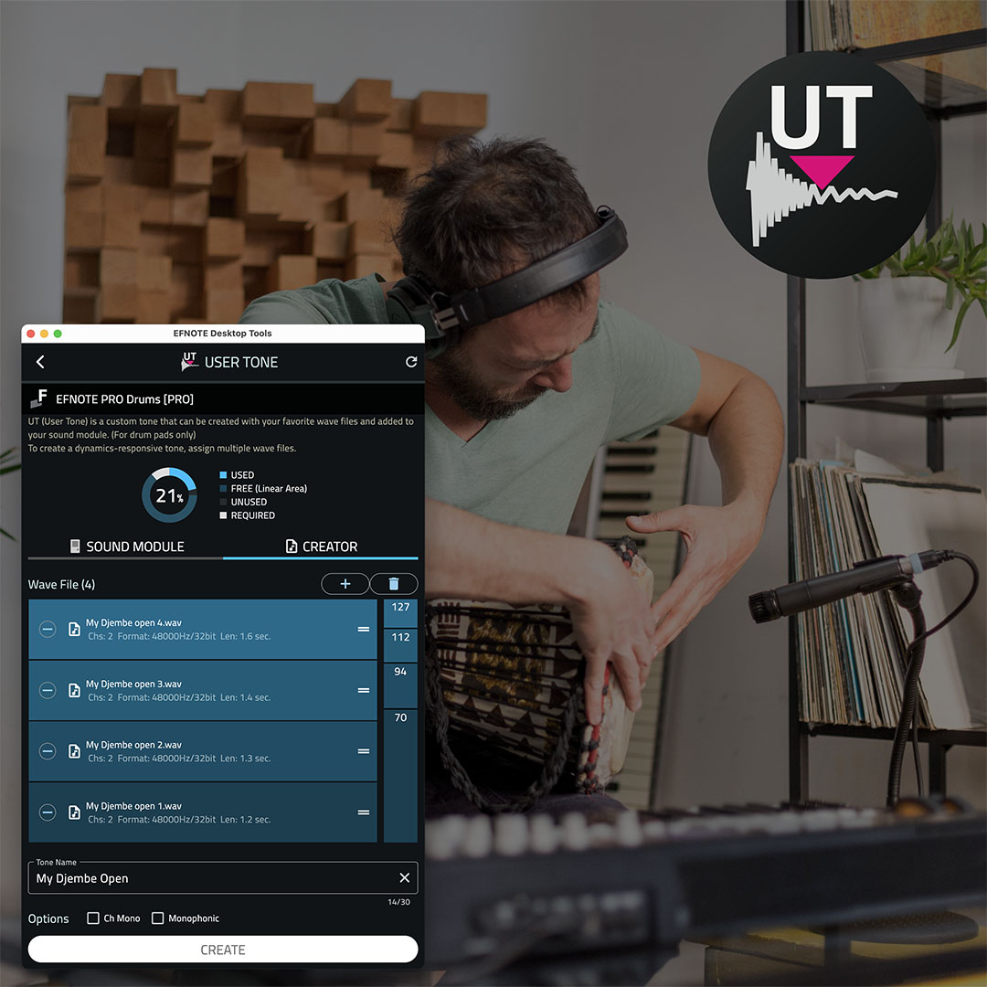 Electronic Drums EFNOTE PRO