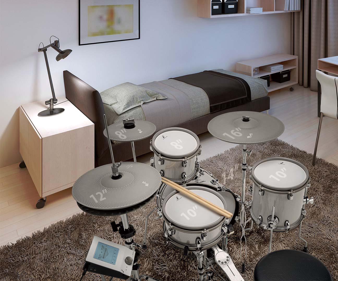 Electronic Drums EFNOTE mini